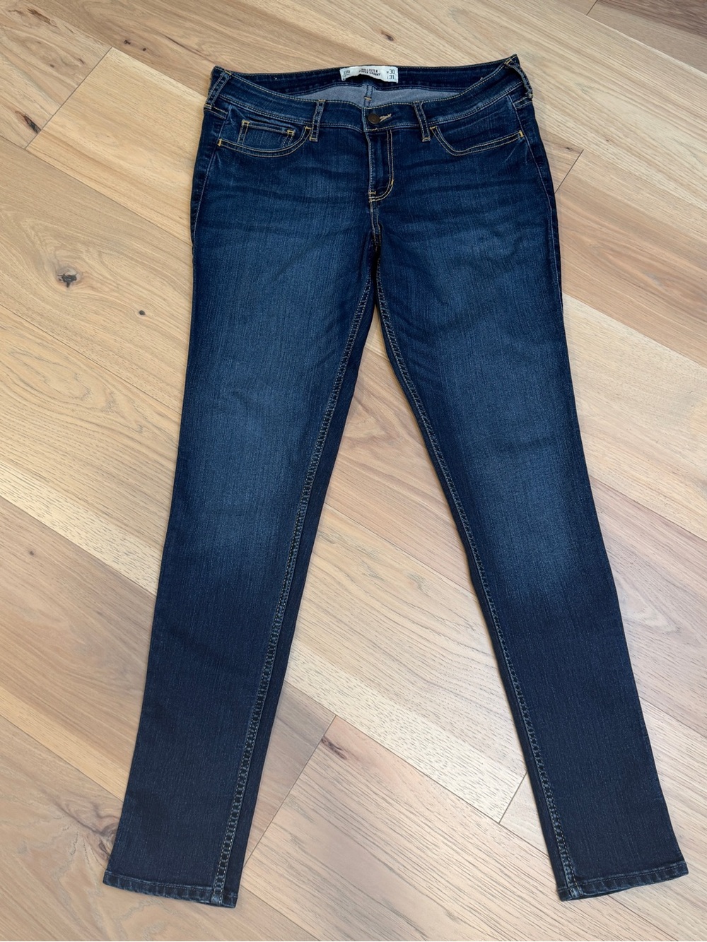 Hollister Dark Indigo Skinny Jeans